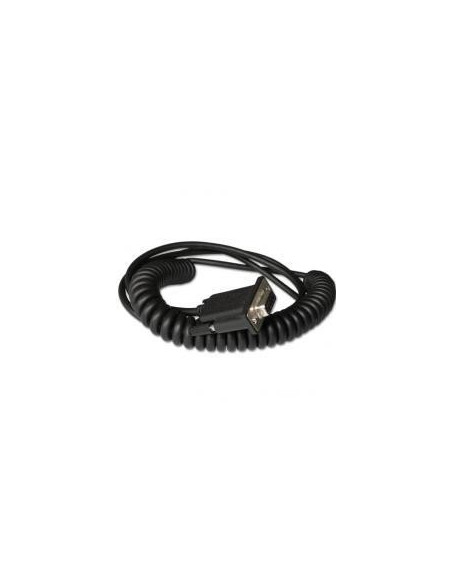 Honeywell CBL-020-300-C00 cable de serie Negro 3 m RS232 DB9