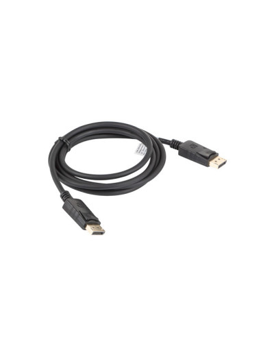 Lanberg CA-DPDP-10CC-0018-BK cable DisplayPort 1,8 m Negro