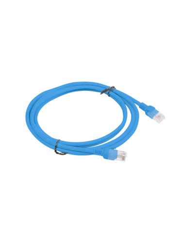 Lanberg PCU6-10CC-0200-B cable de red Azul 2 m Cat6 U UTP (UTP)