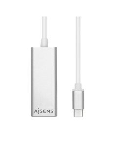 AISENS Conversor USB 3.1 Gen1 A USB C A Ethernet Gigabit 10 100 1000 Mbps, 15cm 2