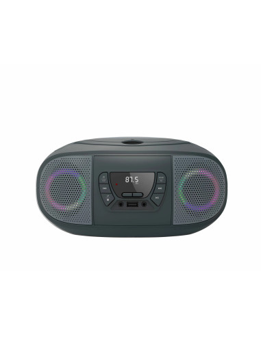 Fonestar BOOM-GO-G reproductor de CD Gris Reproductor de CD portátil