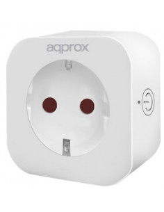 Approx SMART PLUG WIFI V2 enchufe inteligente 2500 W Blanco