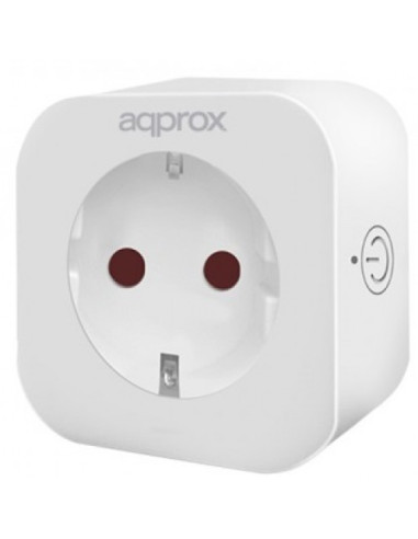 Approx SMART PLUG WIFI V2 enchufe inteligente 2500 W Blanco