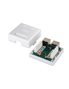 AISENS A139-0304 caja de conexiones de red Cat6 Blanco 2