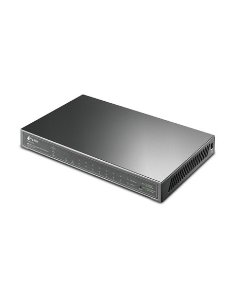 TP-Link T1500G-10PS(TL-SG2210P) Gestionado L2 Gigabit Ethernet (10 100 1000) Energía sobre Ethernet (PoE) Negro