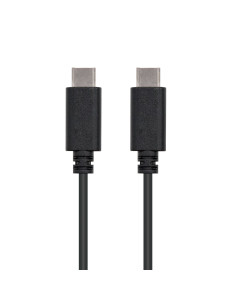 Nanocable USB 2.0, 1m cable USB USB C Negro 2