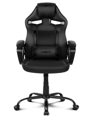 DRIFT DR50 Silla para videojuegos de PC Asiento acolchado tapizado Negro