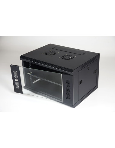 Monolyth SH6406 6U Bastidor de pared Negro