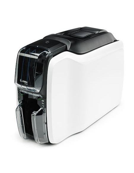Zebra ZC100 impresora de tarjeta plástica Pintar por sublimación Transferencia térmica Color 300 x 300 DPI