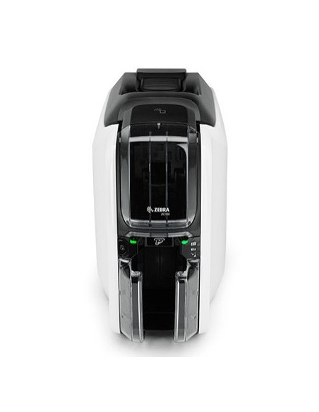 Zebra ZC100 impresora de tarjeta plástica Pintar por sublimación Transferencia térmica Color 300 x 300 DPI