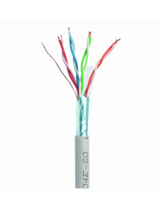 Gembird CAT5e FTP 100m cable de red Gris F UTP (FTP)