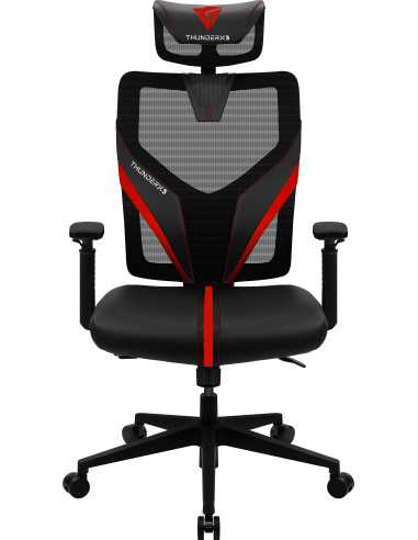 ThunderX3 YAMA1 Silla para videojuegos universal Negro, Rojo