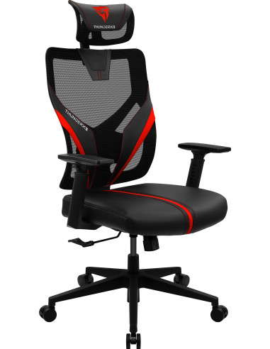 ThunderX3 YAMA1 Silla para videojuegos universal Negro, Rojo