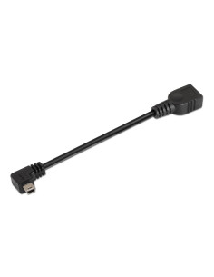 AISENS A101-0034 cable USB USB 2.0 0,15 m Mini-USB B USB A Negro