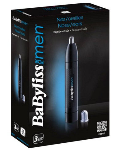 BaByliss E650E depiladora de precisión Negro