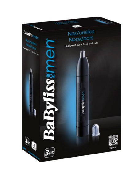 BaByliss E650E depiladora de precisión Negro