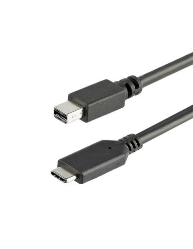 StarTech.com Cable de 1m USB-C a Mini DisplayPort - 4K 60Hz - Negro - Adaptador USB 3.1 Tipo C a mDP