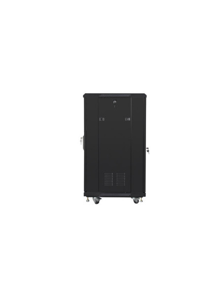 Lanberg FF01-6622-12B armario rack 22U Rack o bastidor independiente Negro