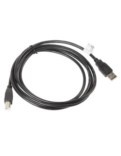 Lanberg CA-USBA-10CC-0018-BK cable USB USB 2.0 1,8 m USB B Negro 2