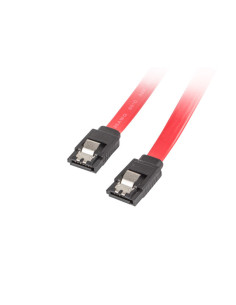 Lanberg CA-SASA-14CU-0050-R cable de SATA 0,5 m SATA 7-pin Rojo