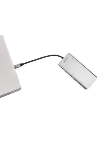 SilverHT Adaptador Type-C Logan HUB 13 en 1