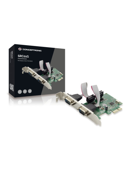 Conceptronic SRC01G tarjeta y adaptador de interfaz Interno RS-232