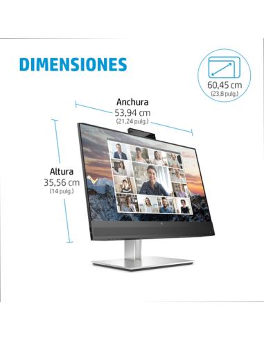 HP E24m G4 FHD USB-C Conferencing Monitor