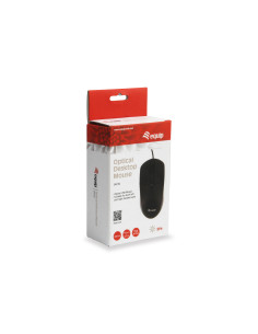 Equip 245102 ratón Oficina Ambidextro USB tipo A Óptico 1000 DPI 2