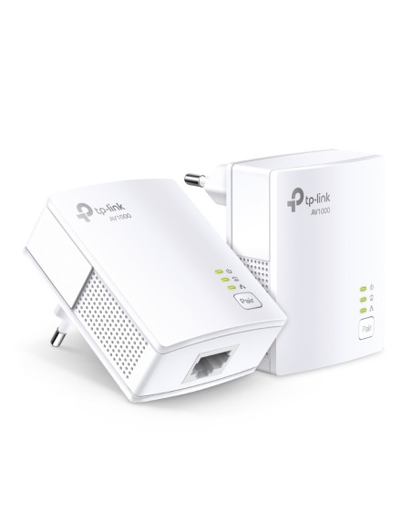 TP-Link TL-PA7017 KIT adaptador de red PowerLine 1000 Mbit s Ethernet Blanco 2 pieza(s)