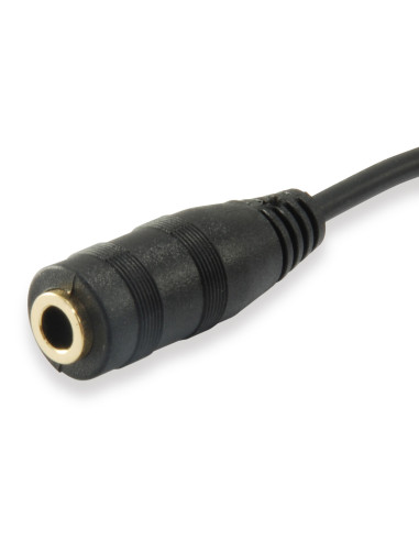 Equip 147941 divisor de audio Negro
