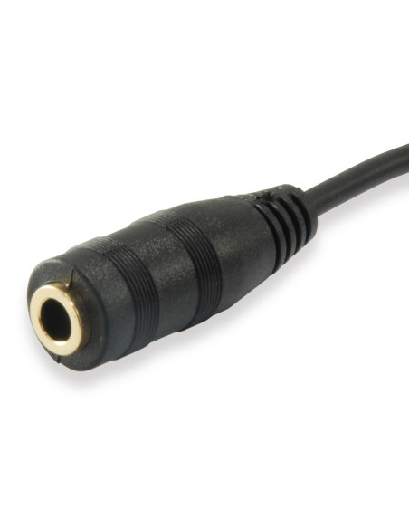 Equip 147941 divisor de audio Negro