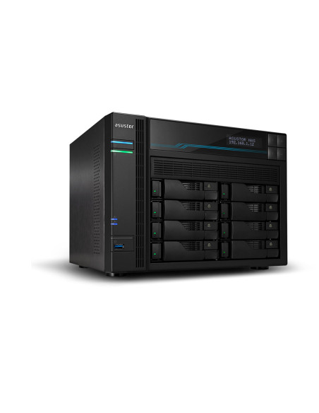 Asustor AS6508T NAS Torre Intel Atom® C3538 8 GB DDR4 0 TB ADM Negro
