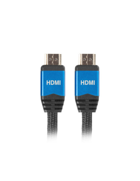 Lanberg CA-HDMI-20CU-0010-BL cable HDMI 1 m HDMI tipo A (Estándar) Negro