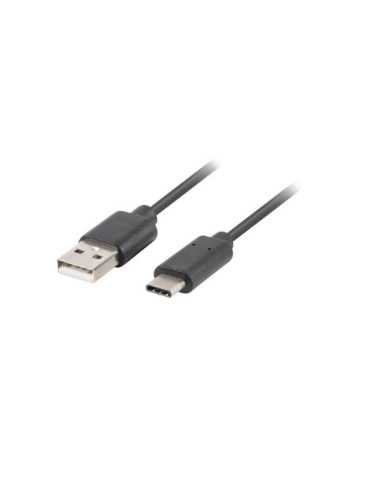 Lanberg CA-USBO-20CU-0005-BK cable USB USB 2.0 0,5 m USB C USB A Negro