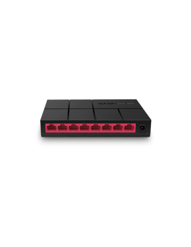 Mercusys MS108G switch No administrado Gigabit Ethernet (10 100 1000) Negro