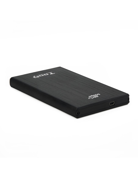 TooQ TQE-2522B caja para disco duro externo Caja de disco duro (HDD) Negro 2.5"