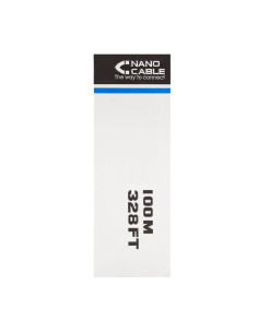 Nanocable CABLE RED RJ45 CAT.5E FTP FLEXIBLE AWG24, 100 M 2