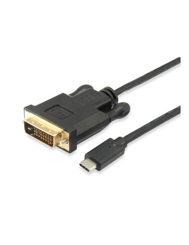 Equip Cable USB-C a DVI-D Dual Link, M M, 1,8 m