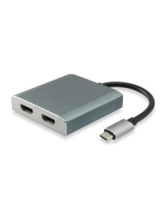 Equip 133464 Adaptador gráfico USB 4096 x 2160 Pixeles Gris