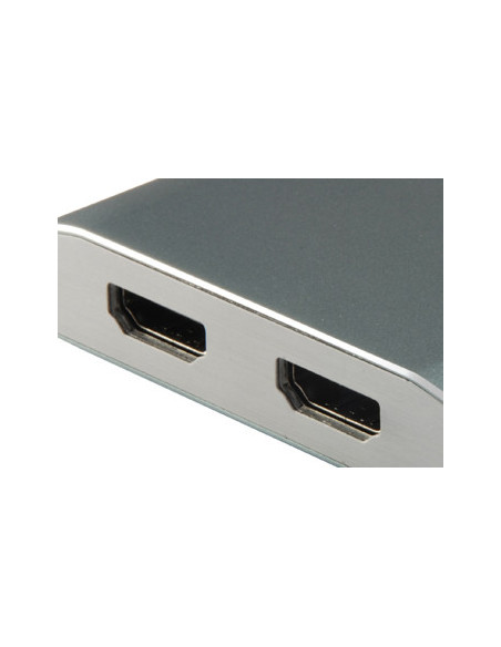 Equip 133464 Adaptador gráfico USB 4096 x 2160 Pixeles Gris