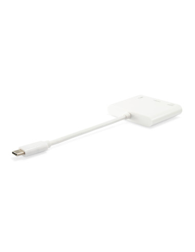 Equip Adaptador USB-C a HDMI , USB-A, 60W USB PD