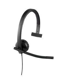 Logitech 981-000571 auricular y casco Auriculares Alámbrico Diadema Oficina Centro de llamadas USB tipo A Negro 2