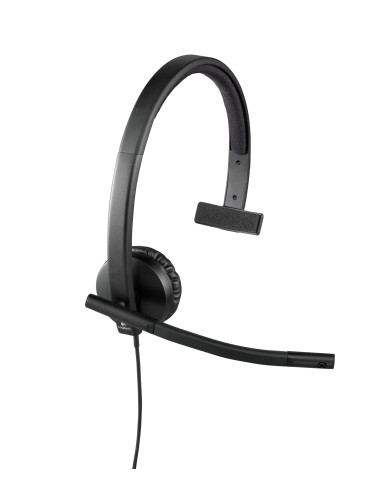 Logitech 981-000571 auricular y casco Auriculares Alámbrico Diadema Oficina Centro de llamadas USB tipo A Negro