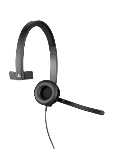 Logitech 981-000571 auricular y casco Auriculares Alámbrico Diadema Oficina Centro de llamadas USB tipo A Negro