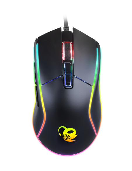 Deep Gaming DeepDarth ratón Juego USB tipo A Óptico 6400 DPI