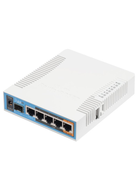 Mikrotik hAP ac 500 Mbit s Blanco Energía sobre Ethernet (PoE)