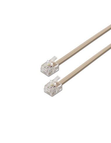 AISENS A143-0317 cable telefónico 2 m Gris