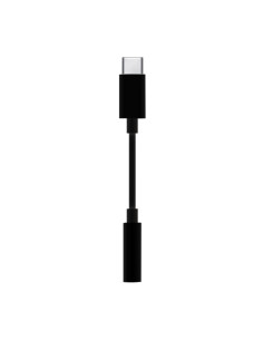 AISENS Conversor USB-C a audio estilo Apple, USB-C M-Jack 3.5 H, Negro, 15 cm 2