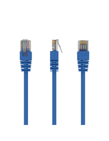 Gembird Patch Cord Cat.5e 0.25m cable de red Azul 0,25 m Cat5e U UTP (UTP)