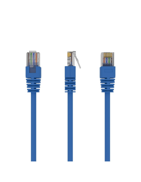 Gembird Patch Cord Cat.5e 0.25m cable de red Azul 0,25 m Cat5e U UTP (UTP)